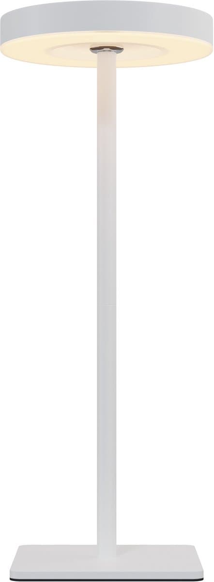 Nook - Oplaadbare tafellamp - Wit - Draadloos - LED & 3 lichtstanden - Bureaulamp of nachtlampje