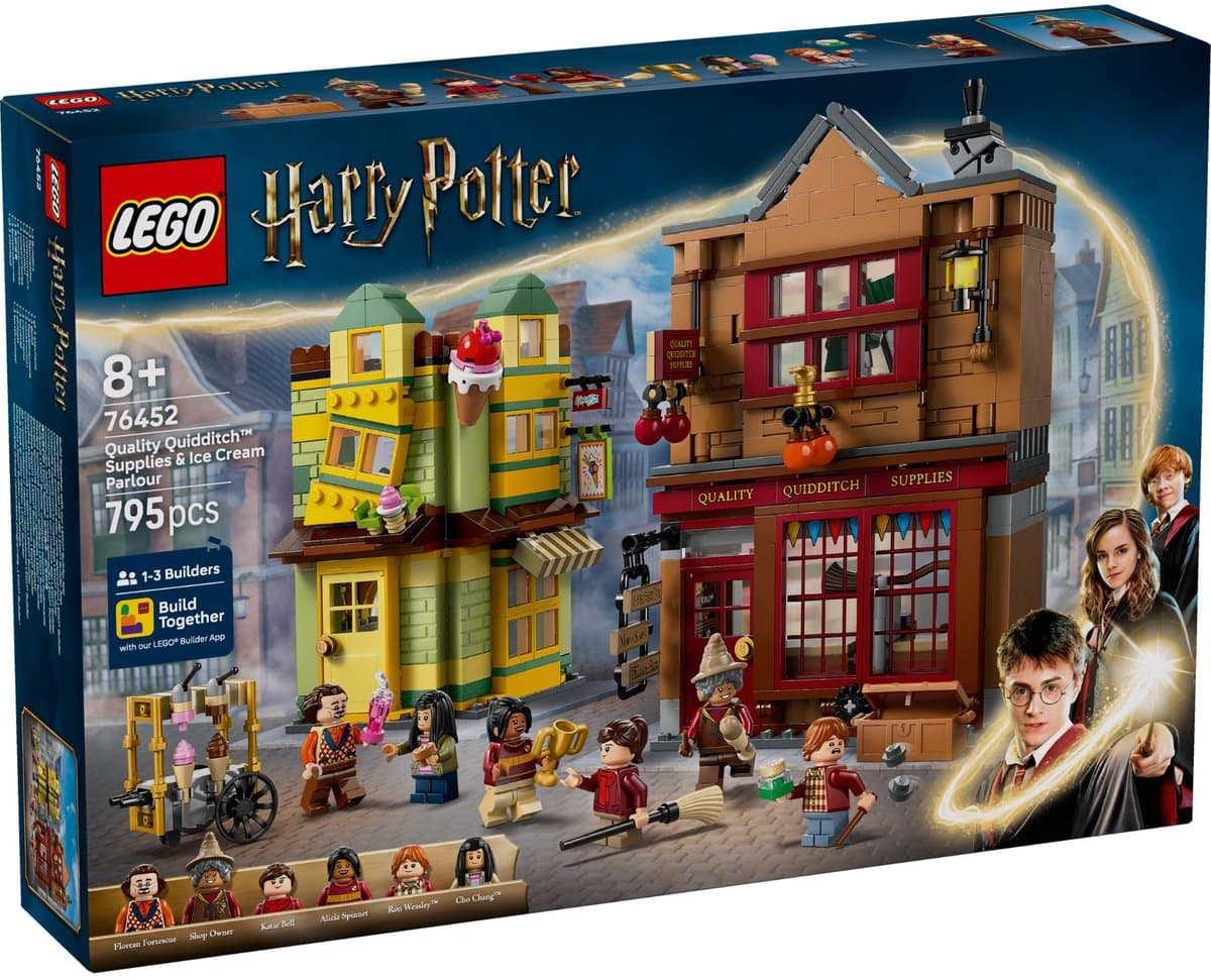 LEGO Harry Potter Zwik & Zwachtels Zwerkbalpaleis en IJssalon 76452
