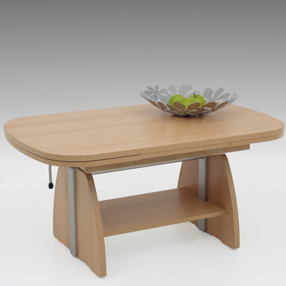 Salontafel Vienna 108/157x67x52/71 Cm-beuk
