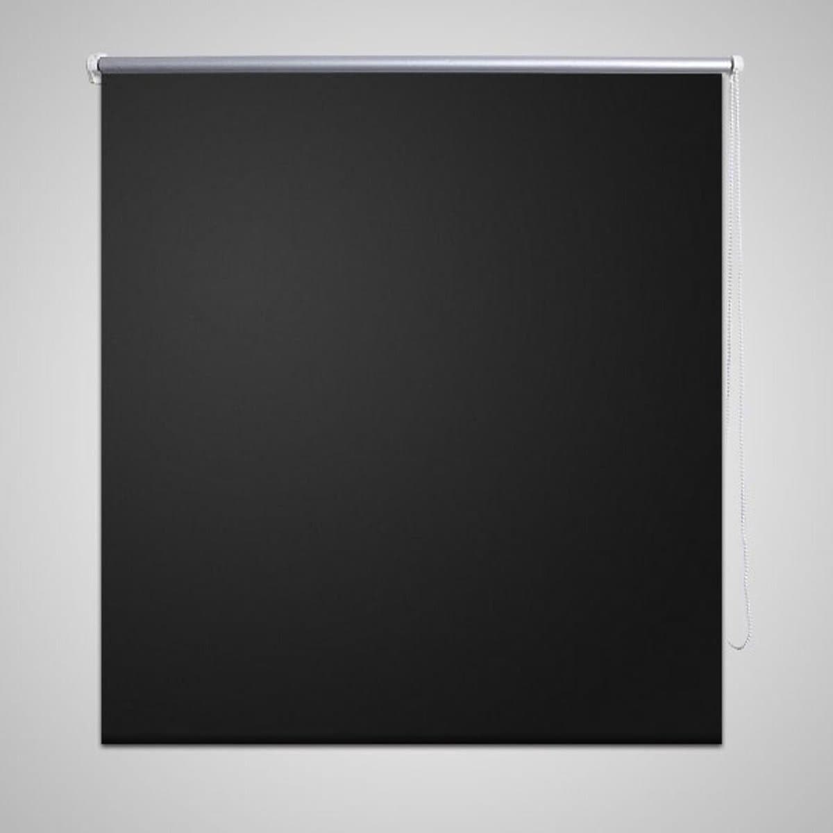 VidaXL verduisterend rolgordijn - 160 x 230 cm, zwart