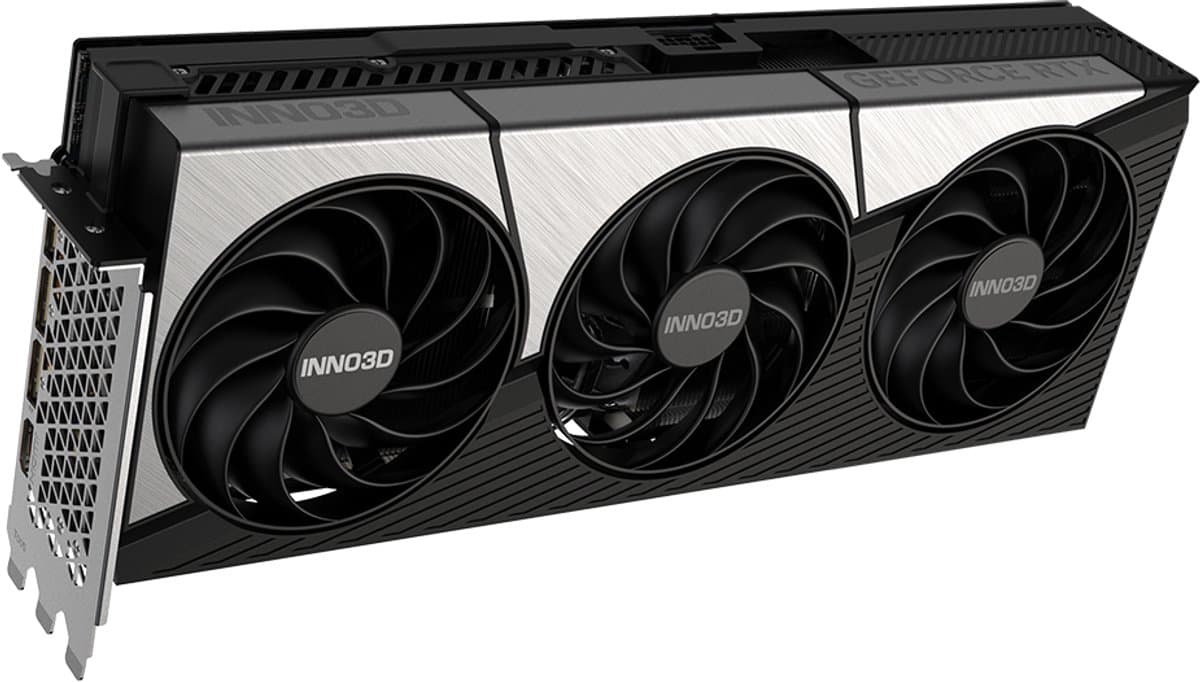 INNO3D NVIDIA GeForce RTX 5090 X3 - Videokaart - 32GB - GDDR7 - PCIe 5.0 - 1x HDMI 2.1 - 3x DisplayPort 2.1