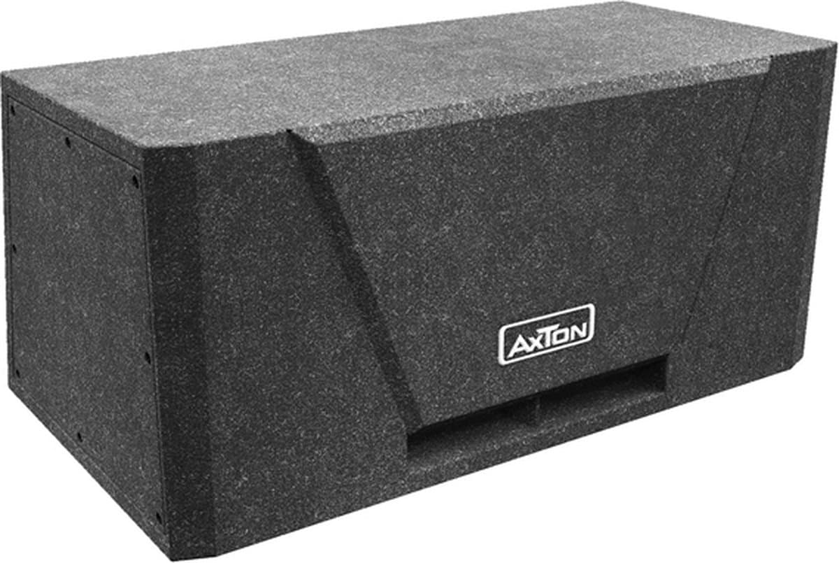Axton ATB220 - Autosubwoofer - Subwoofer in kist - 2x 20cm woofers - 300Watt - Bandpass behuizing