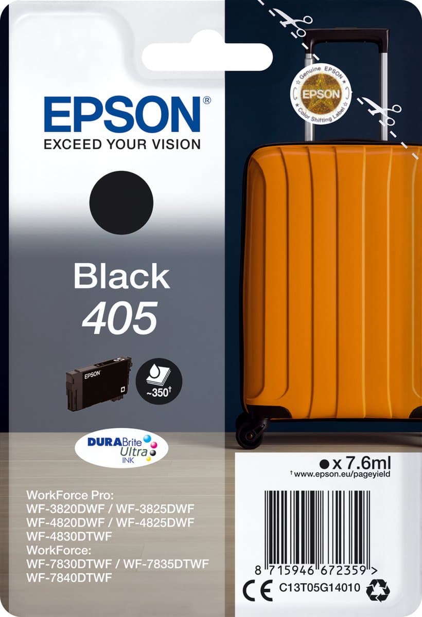 Brutal Fruit 405 inktcartridge 1 stuk origineel standaard capaciteit zwart