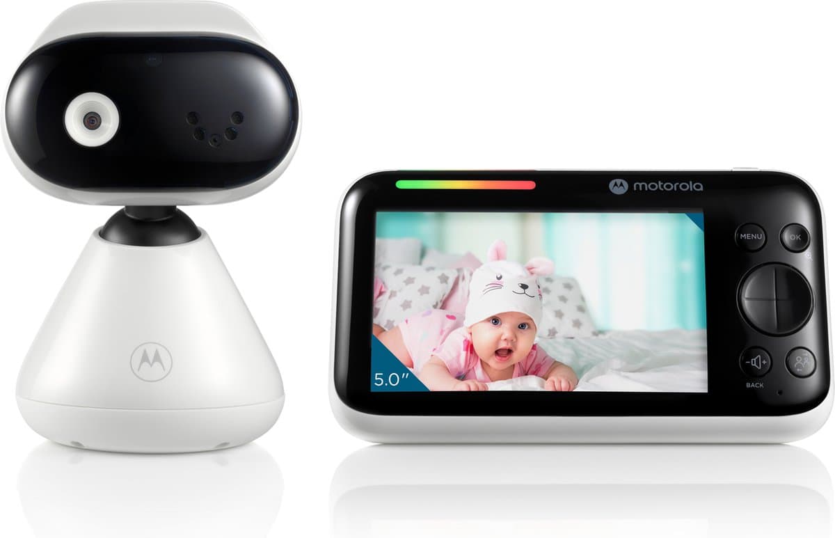 Motorola PIP1500 Beveiligingscamera en Babyfoon - 1080p HD Video - Nachtzicht - Tweeweg Audio
