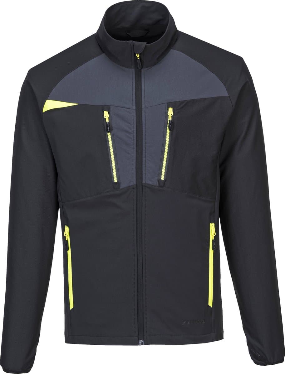 DX4 Zip Base Layer Top - Zwart - Maat M - DX480