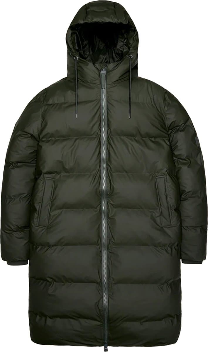 Long Puffer Jacket - Military
