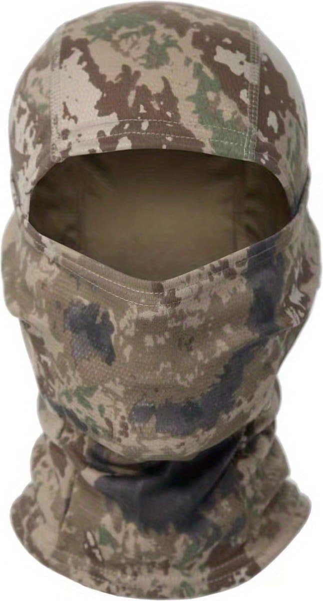 Livano Winter Masker - Balaclava - Ski Mask - Ski Masker - Bivakmuts - Full Face Mask - Camouflage Bos