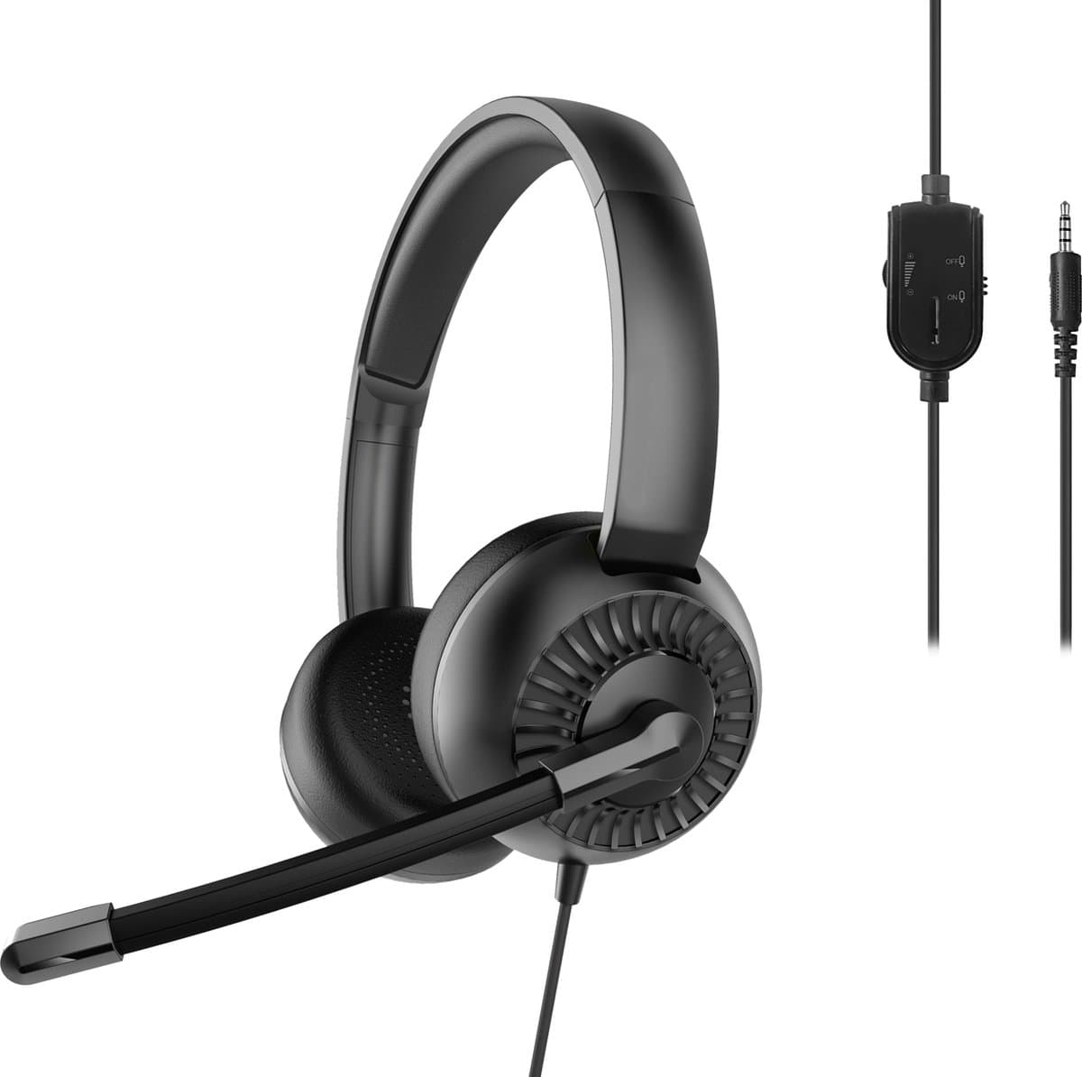 Speedlink METIS - Stereo Headset - 3.5mm - Lichtgewicht - Zwart