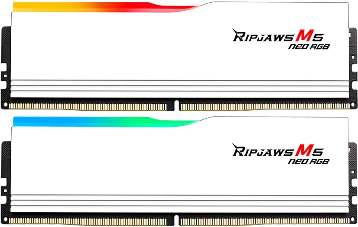 G.Skill Ripjaws M5 RGB F5-6000J2836G32GX2-RM5NRW geheugenmodule 64 GB 2 x 32 GB DDR5 6000 MT/s