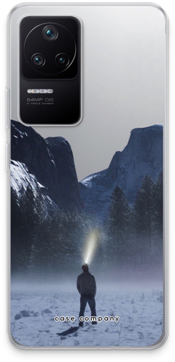 Case Company® - Hoesje geschikt voor Xiaomi Poco F4 hoesje - Wanderlust - Soft Cover Telefoonhoesje - Bescherming aan alle Kanten en Schermrand
