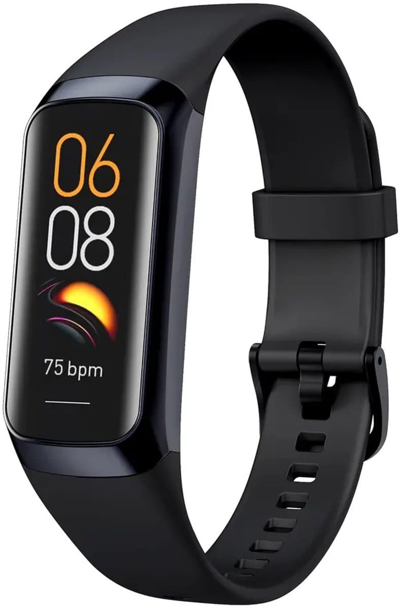 J&D supplies Stappenteller - Zwart - Temperatuurmeter - Activity Tracker - Hartslagmeter - Bloeddrukmeter - Smartwatch - Horloge - Heren - Dames