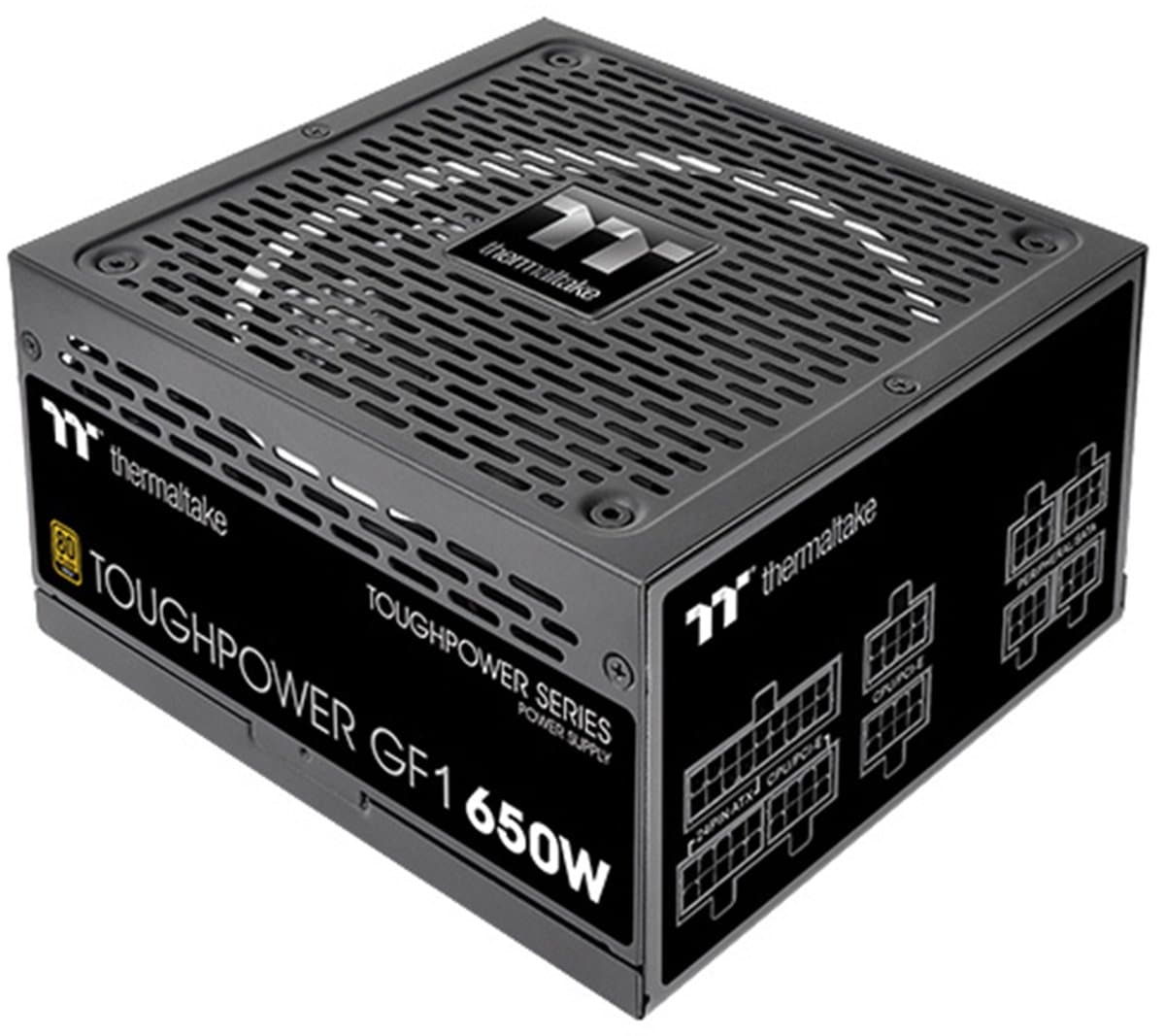 Thermaltake Toughpower ATX 650W Gold power supply unit 20+4 pin ATX Zwart
