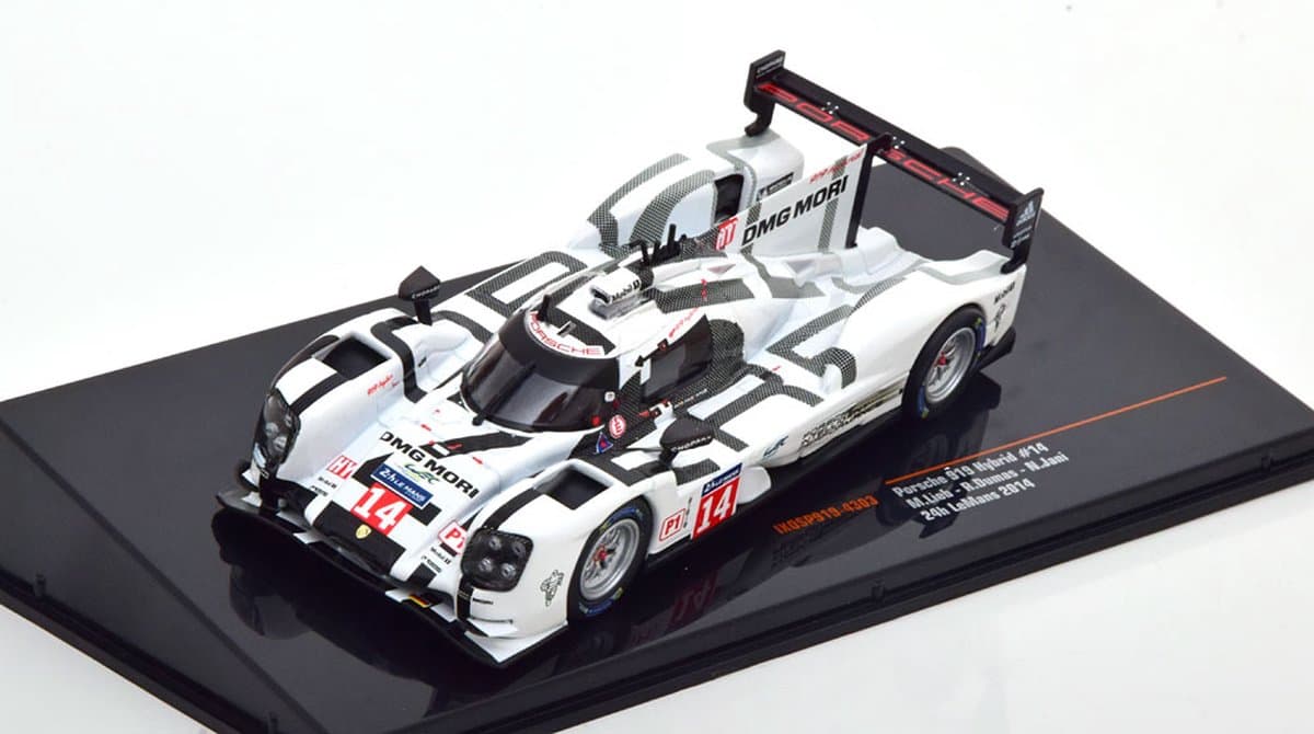Porsche 919 Hybrid #14 24h Le Mans 2014 - 1:43 - IXO Models