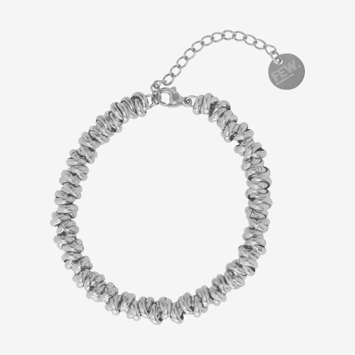Essenza Linked Chain Bracelet Silver