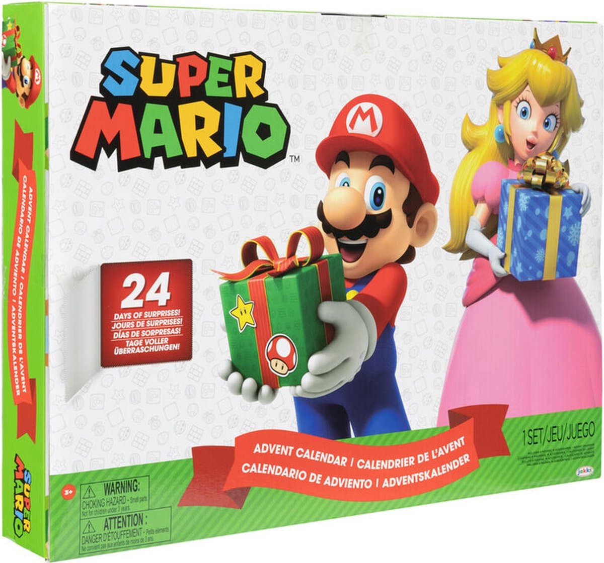 Adventskalender Kerst Feestdagen Super Mario Bros (24-delig) - Leuk Uniek Avontuurlijk Cadeau