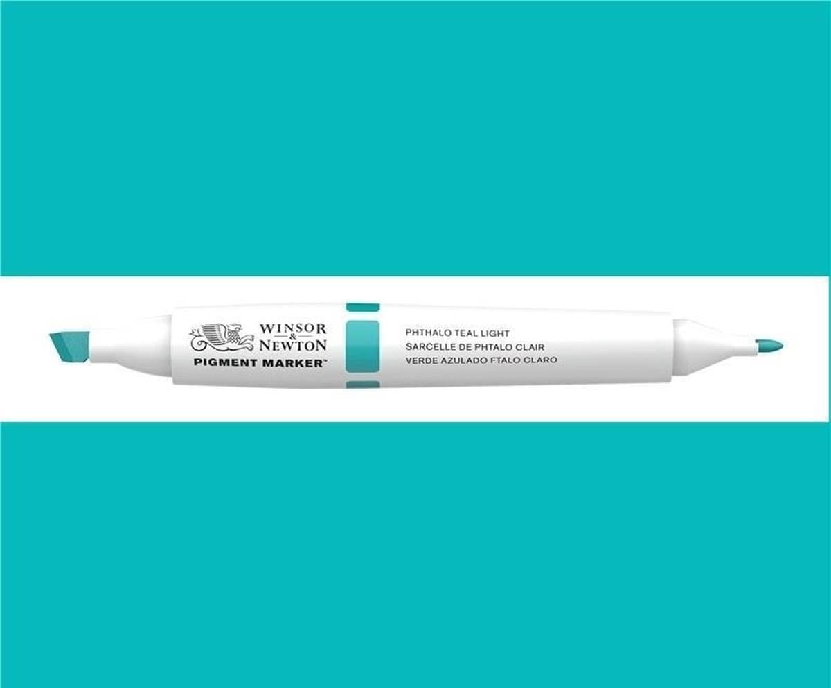 Winsor & Newton Pigment Marker Phthalo Teal Light 0202/067