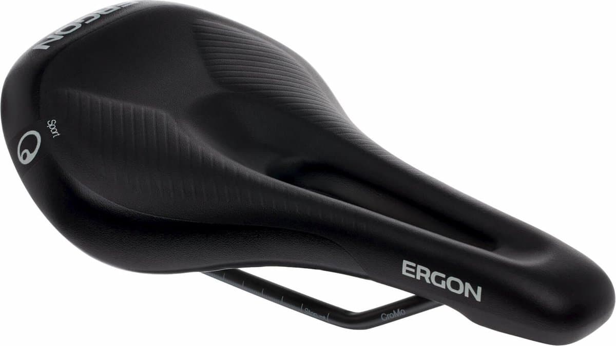 Ergon zadel SM E-Mountain Sport dames S/M zwart