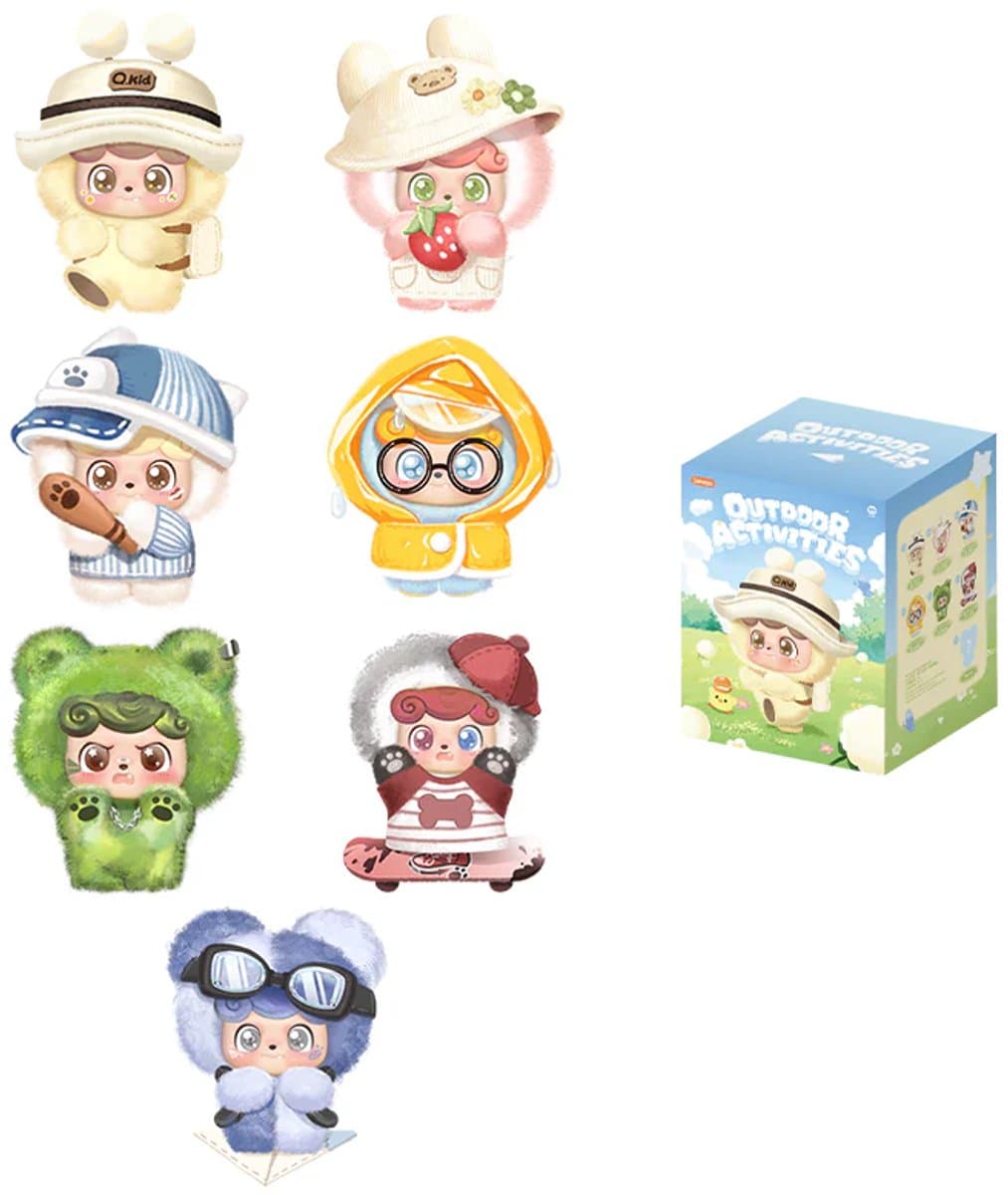 QKID - OUTDOOR ACTIVITIES SERIES (U krijgt 1 Doosje per bestelling)