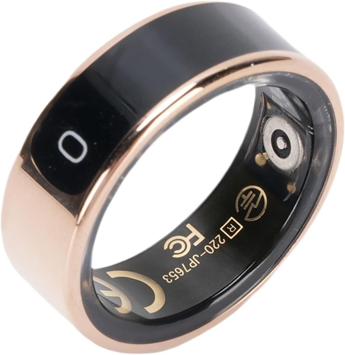 Slimme Ring - Fitness Tracker Ring - Gezondheid Monitoren - Digitaal Display - 215 mm - Zilver