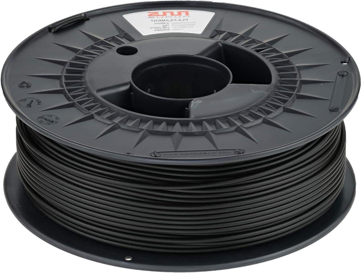 PETG Filament - 3D Print Materiaal - 3D Printen - Voedselveilig Materiaal - 1.75mm - Zwart