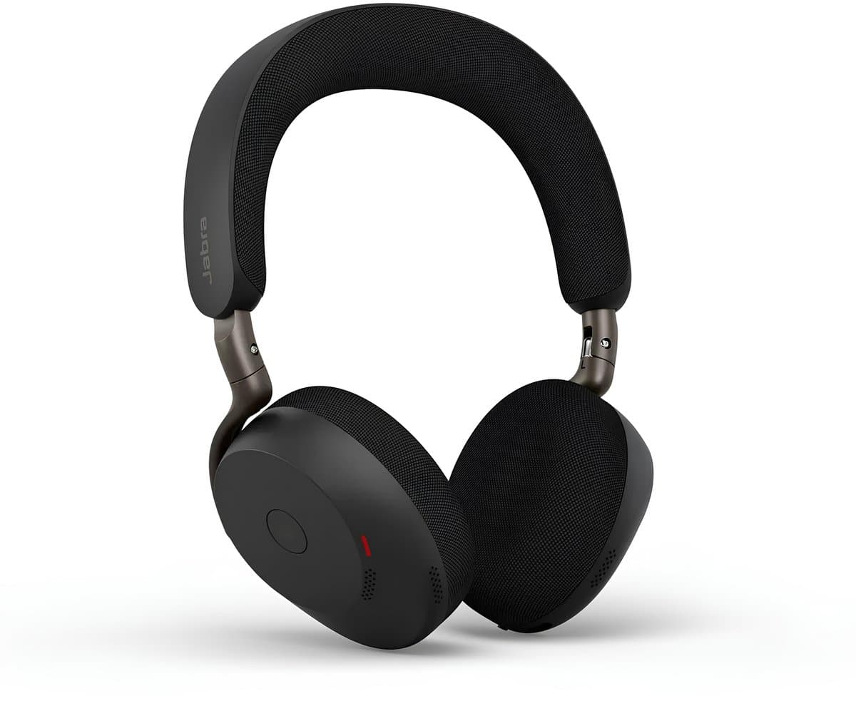 Jabra Evolve3 75 UC Link390c Draadloze Office Headset Zwart