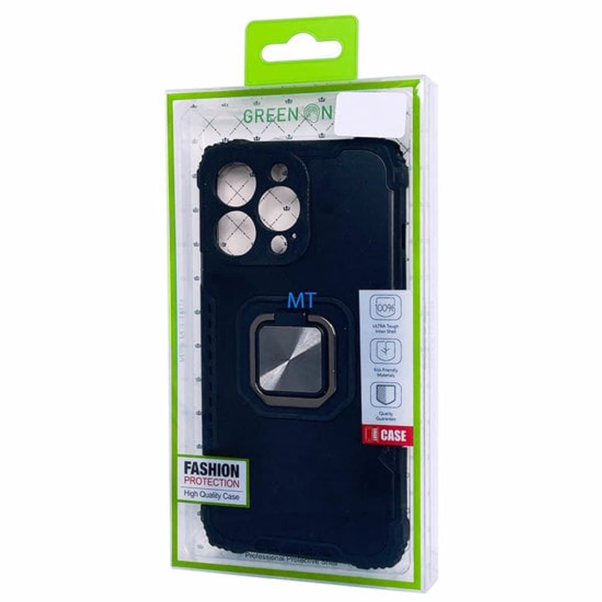 iPhone 11 Pro Armor Anti-Shock Telefoonhoes met Ringhouder - Schokbestendige Hoesje met Stijlvolle Bescherming Rood