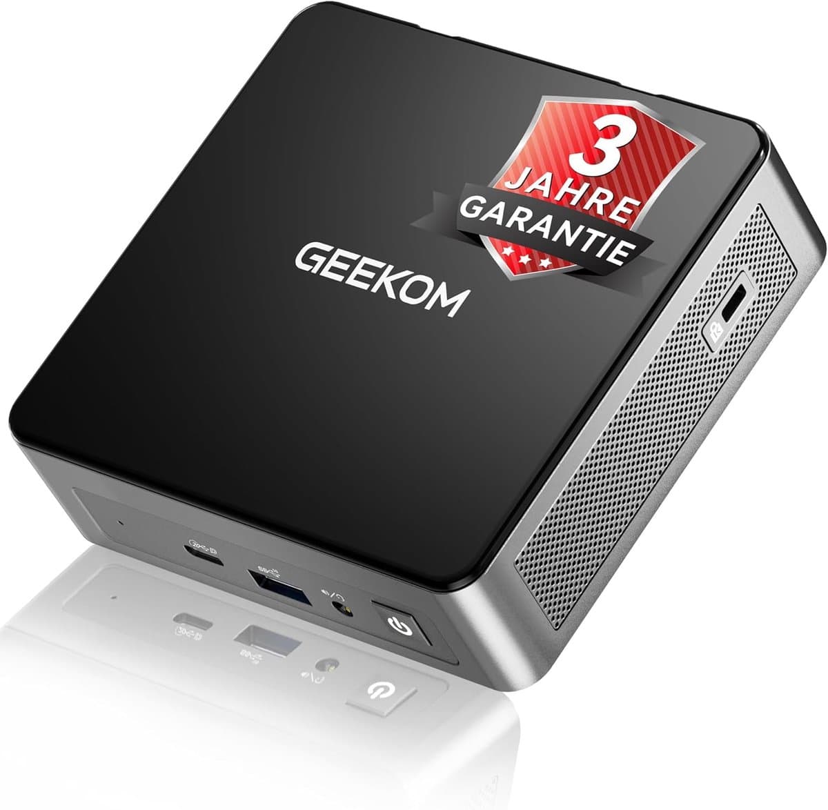 GEEKOM NUC Mini-pc - A5mini pc met Windows 11 - AMD Ryzen 7 5825U (tot 4,5 GHz) desktop-pc - mini-computer - 16 GB DDR4 512GB SSD met Windows 11 Pro - WiFi 6 - HDMI - BT 5.2 - pc voor games en kantoor - Mini pc - desktops - Game pc