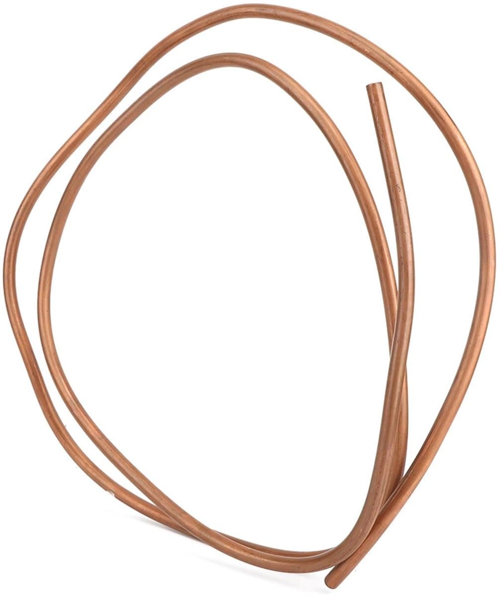 Dailygoods - Koperen Buis 8 Mm Buitendiameter - Koelleiding - Hoge Temperatuurbestendigheid - Brons - Zachte Koper Buis - Voor Koelkast en Vriezer - 2...