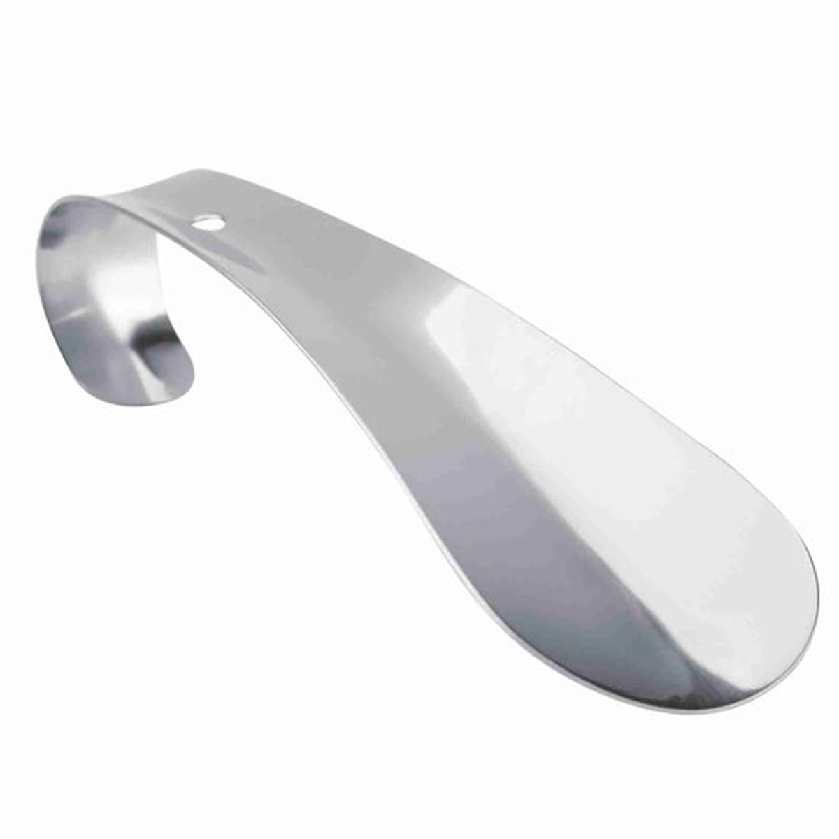 Korte Schoenlepel - Klein - Roestvrij staal - Schoenlepel - Duurzaam, sterk en aantrekkelijk - Geschikt voor kinderen, vrouwen en senioren - 14,5 cm/5,7 inch
