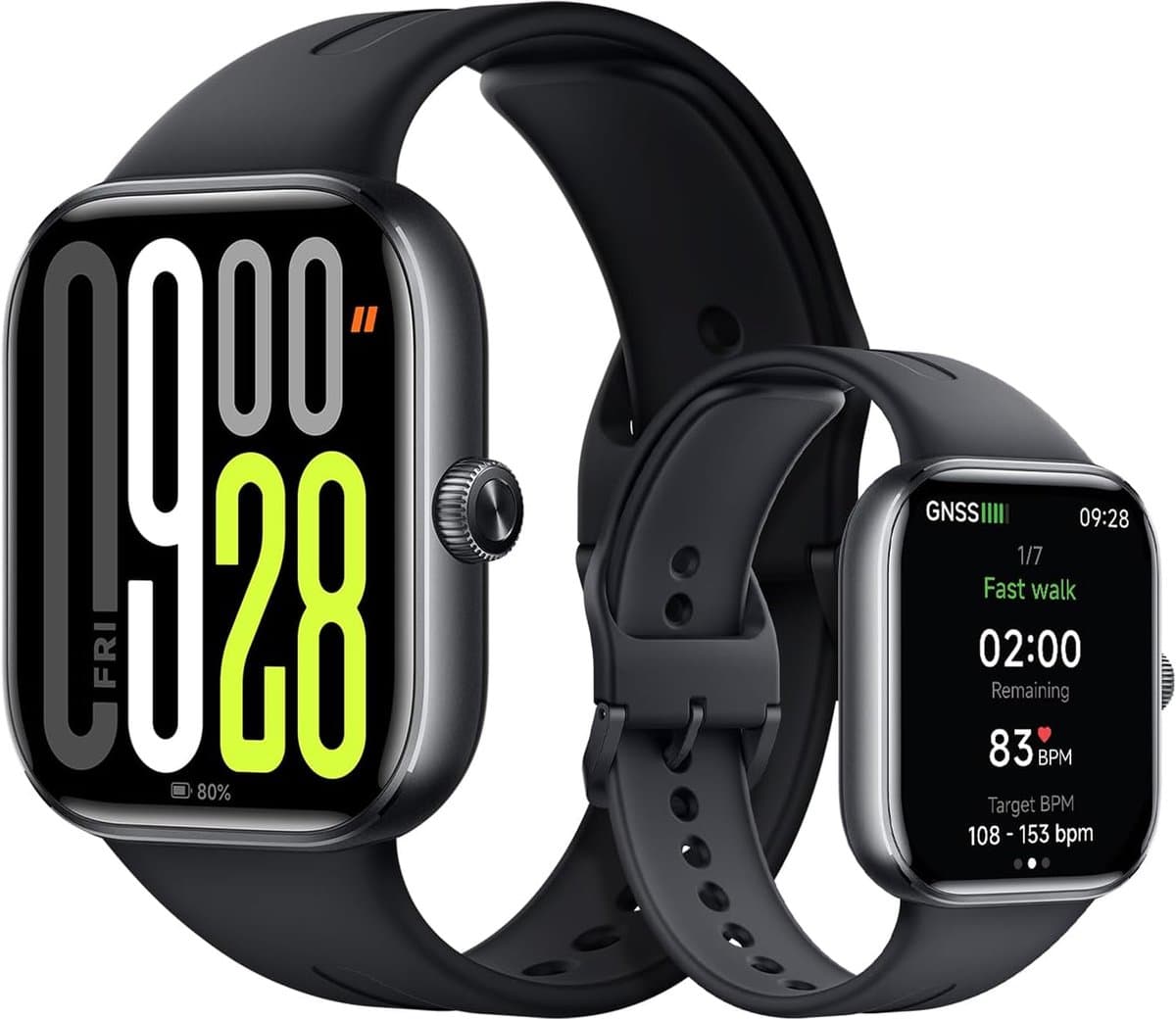 Xiaomi Redmi Watch 5 - Smartwatch - 49 mm - Obsidian Zwart