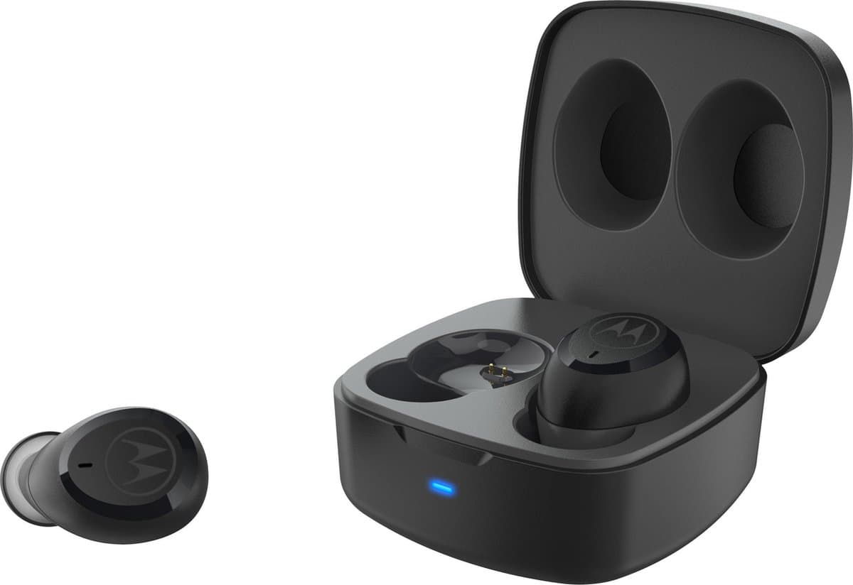 Motorola Oortjes VerveBuds 100 - Draadloos - met Microfoon - Zwart