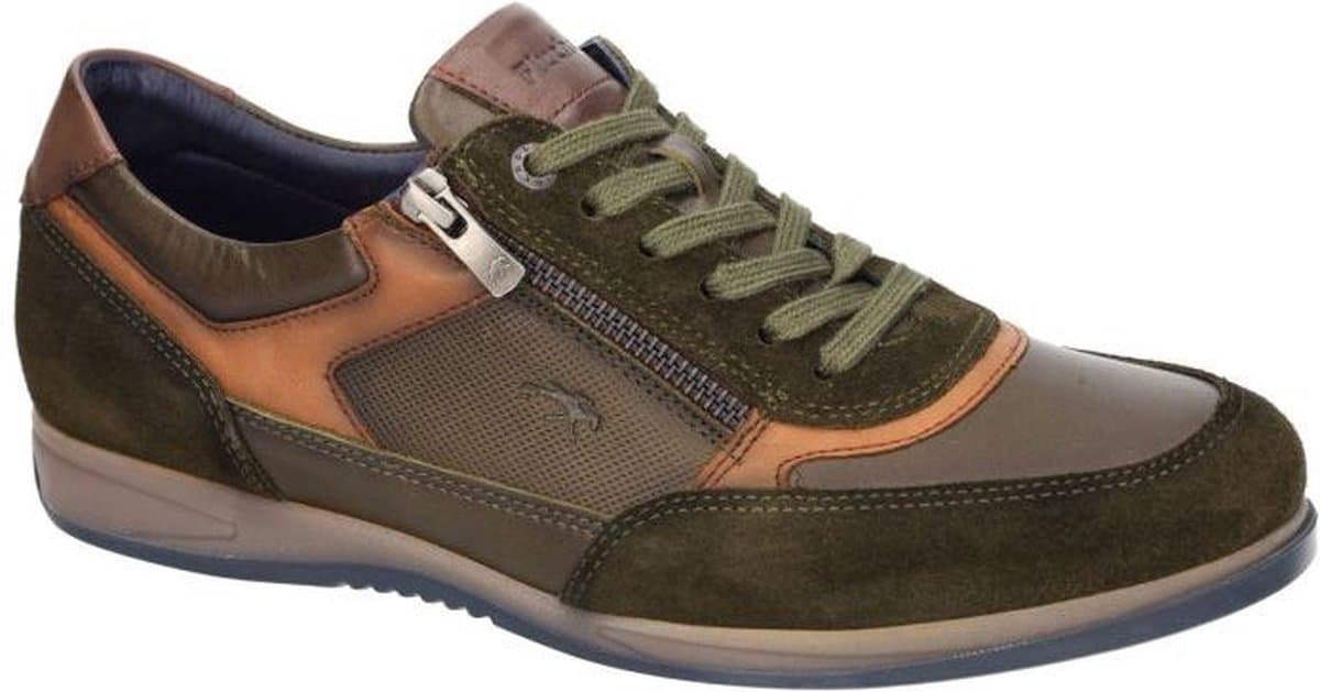 Fluchos -Heren - groen donker - sneakers - maat 45