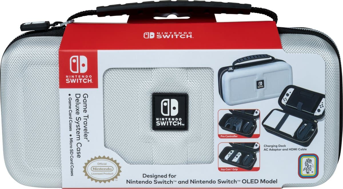 Game Traveler Official Nintendo Switch Case - Consolehoes - Wit