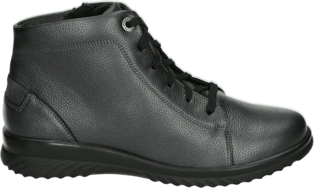 Ganter - 204560 HEIKE - Hoge sneakersVeterlaarzenDames veterschoenenDames sneakersHalf-hoge schoenen - Kleur: Grijs - Maat: 40.5