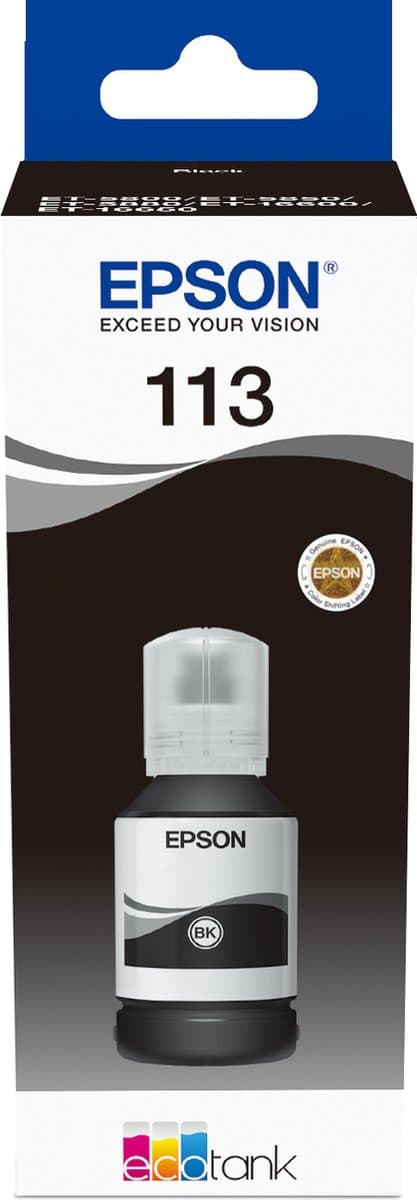 Epson 113 Inktflesje Zwart