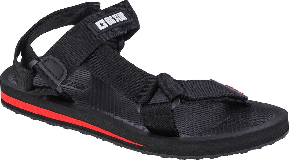 Big Star Sandals DD274A, Vrouwen, Zwart, Sandalen, maat: 39