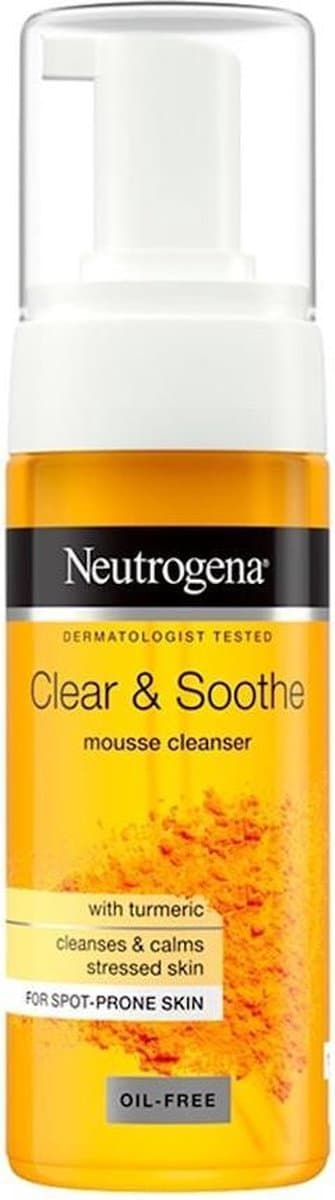 Neutrogena Clear & Soothe Mousse Cleanser - 150 ml