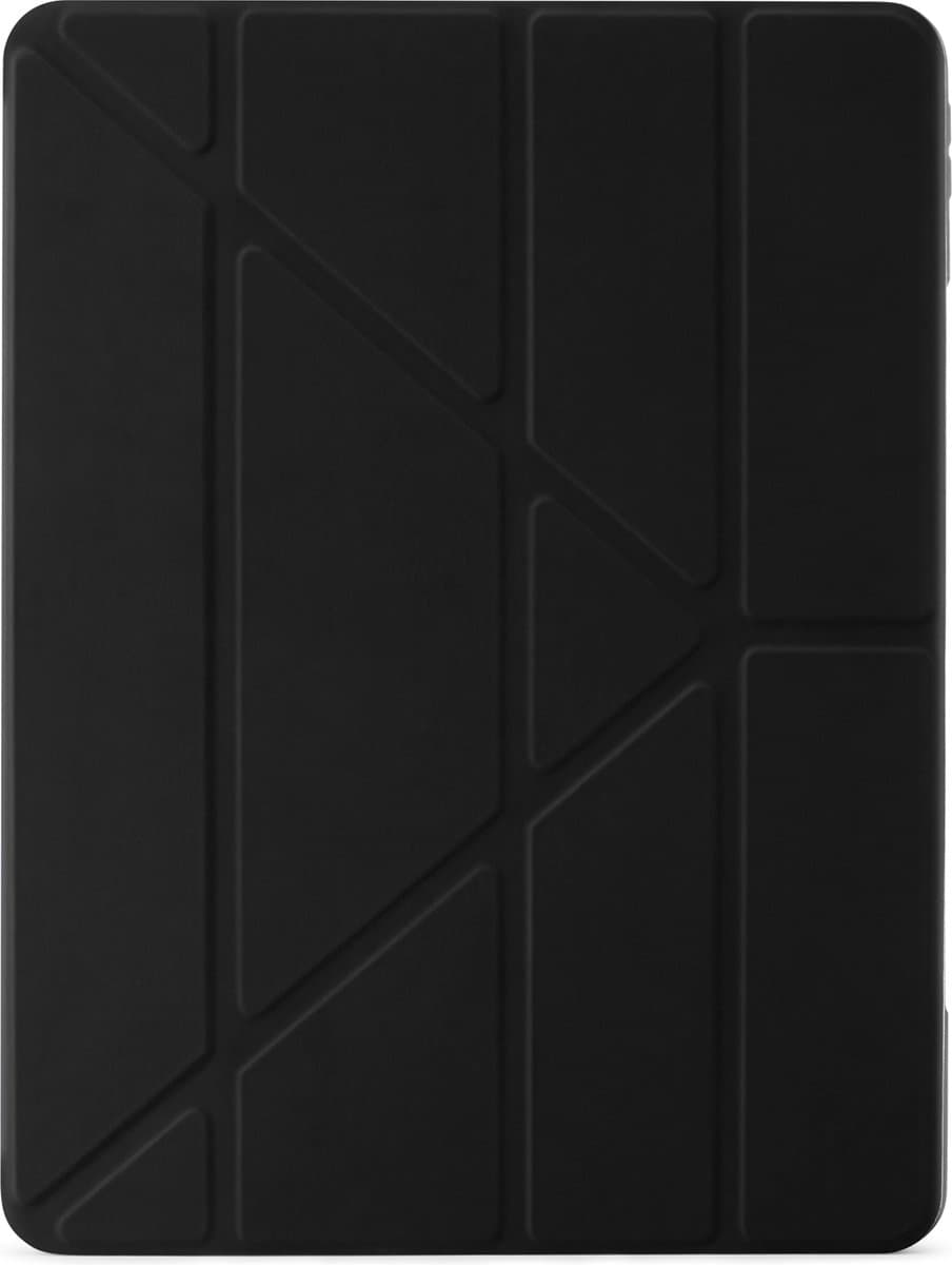 Pipetto Origami No1 Original hoesje iPad Air 13" (M2/M3) – Automatische Slaap-Waakfunctie – 5-in-1 standaardpositie – Volledig Apple Pencil Compatibel - Zwart