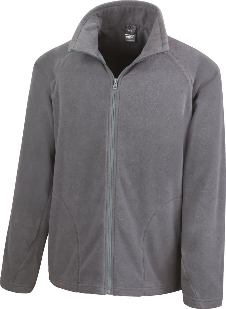 Result Micro Fleece Jacket RT114X - Charcoal - XS