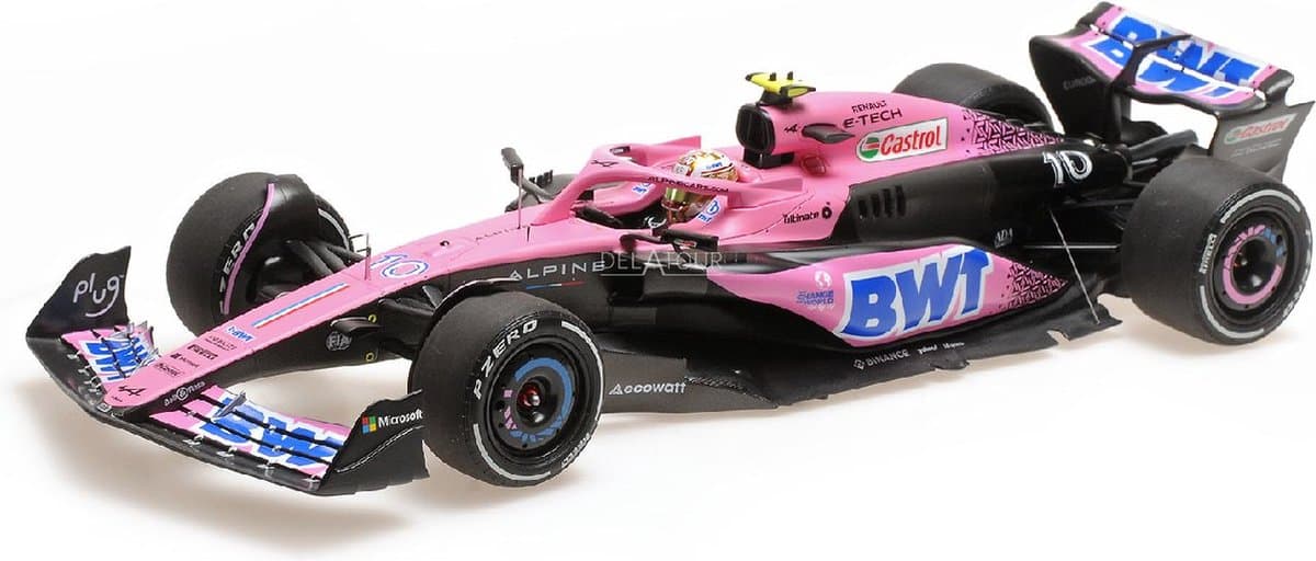 BWT Alpine F1 Team A523 #10, P. Gasly, Bahrain GP 2023 - 1:18 - Minichamps