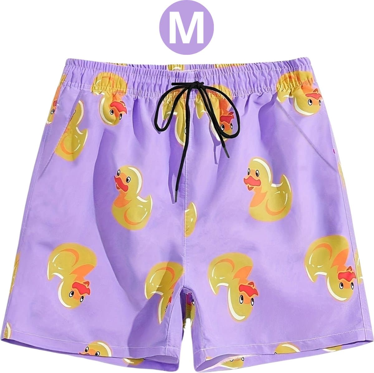Livano Zwembroek Heren - Zwem Broek Mannen - Badkleding - Zwemmen - Lichtgewicht Swim Shorts - Zomerbroek - Violet - Maat M