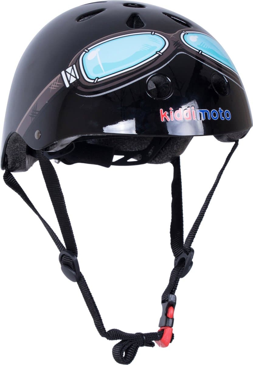 Kiddimoto helm Glossy Black Small