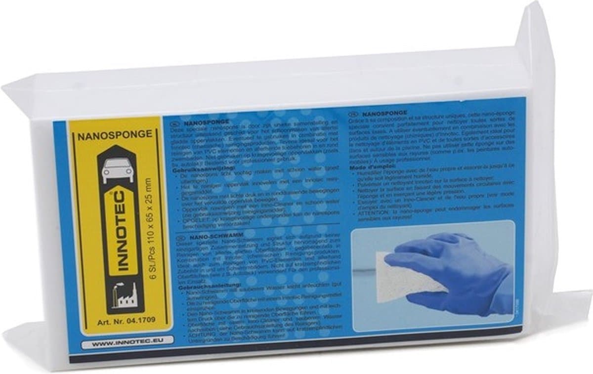 Innotec Nanosponge (pak van 6 sponzen) - Wonderspons