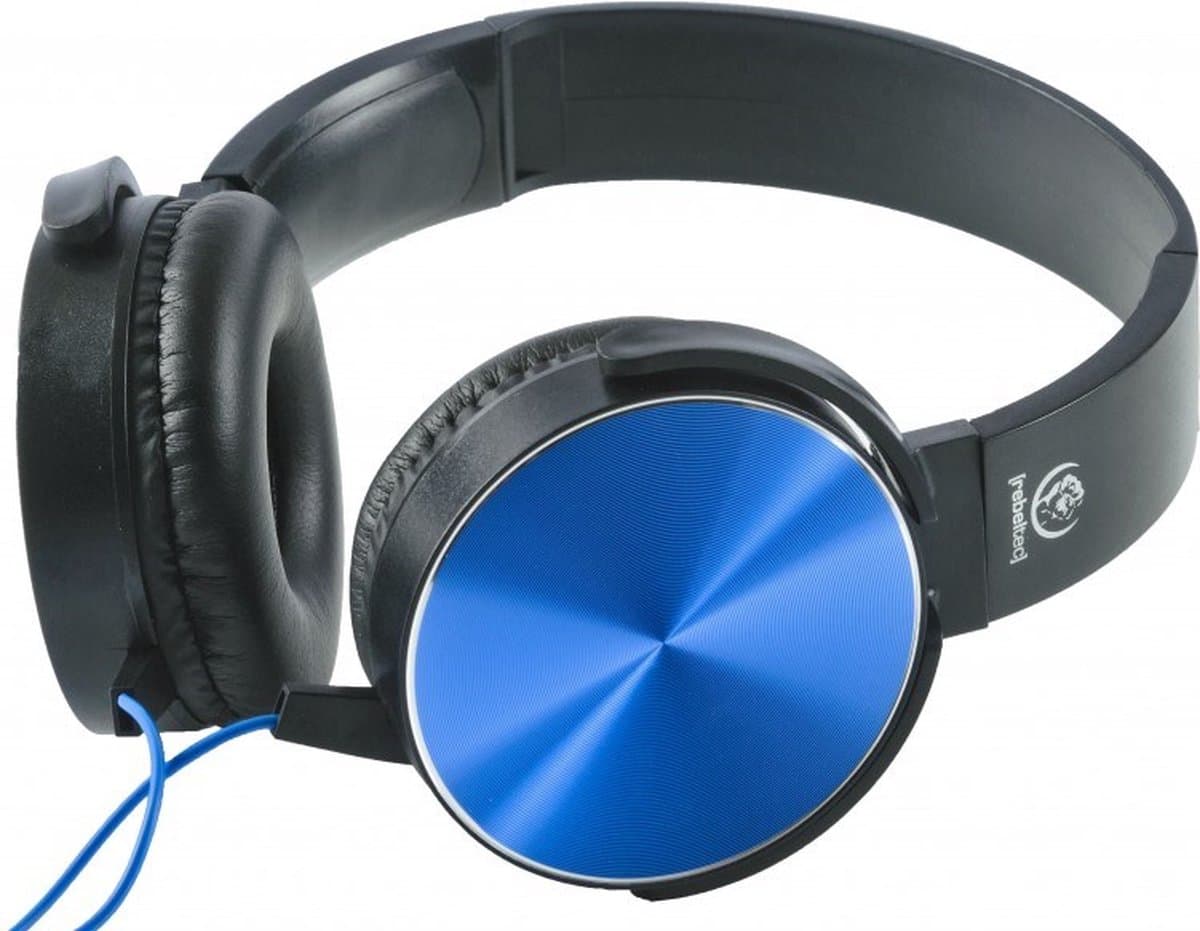 Rebeltec MONTANA BLUE INAUDIBLE HEADPHONES (microfoon)