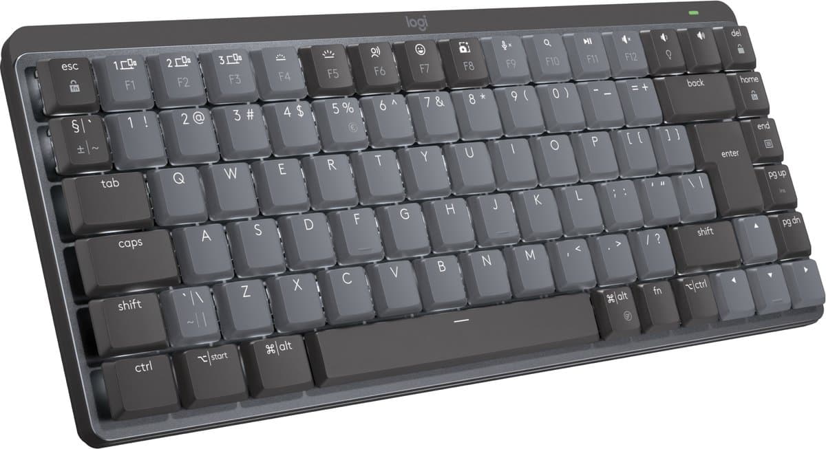 Logitech MX Mechanical Mini Draadloos Toetsenbord Metaal