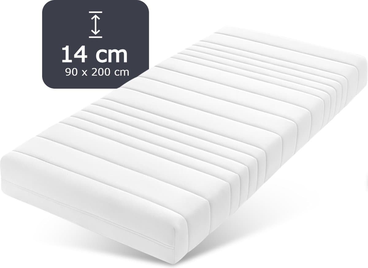 Novio Matras - HR Koudschuim - 90x200 - 14CM dik