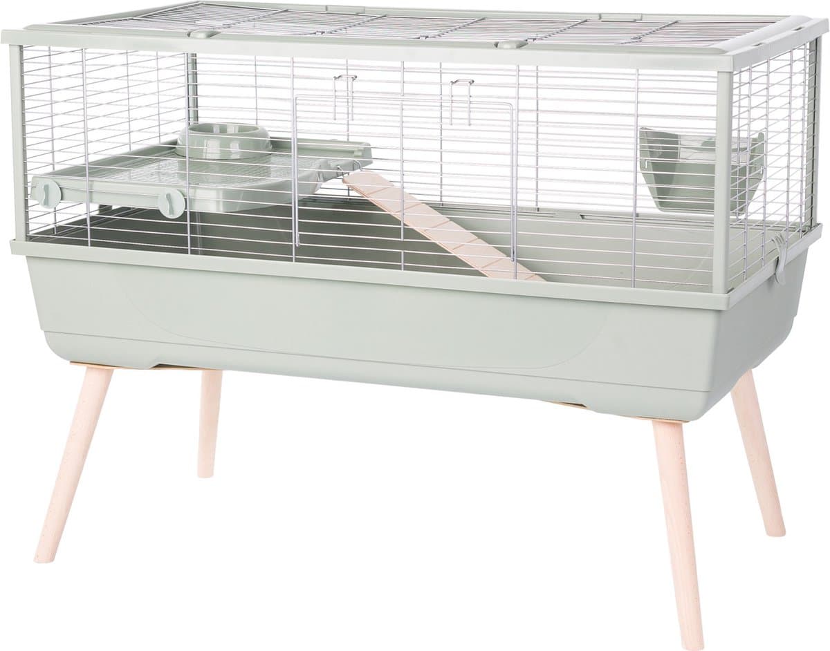 Zolux Neolife 100 Knaagdierkooi - Dierenverblijf - 99x54x79 cm Groen