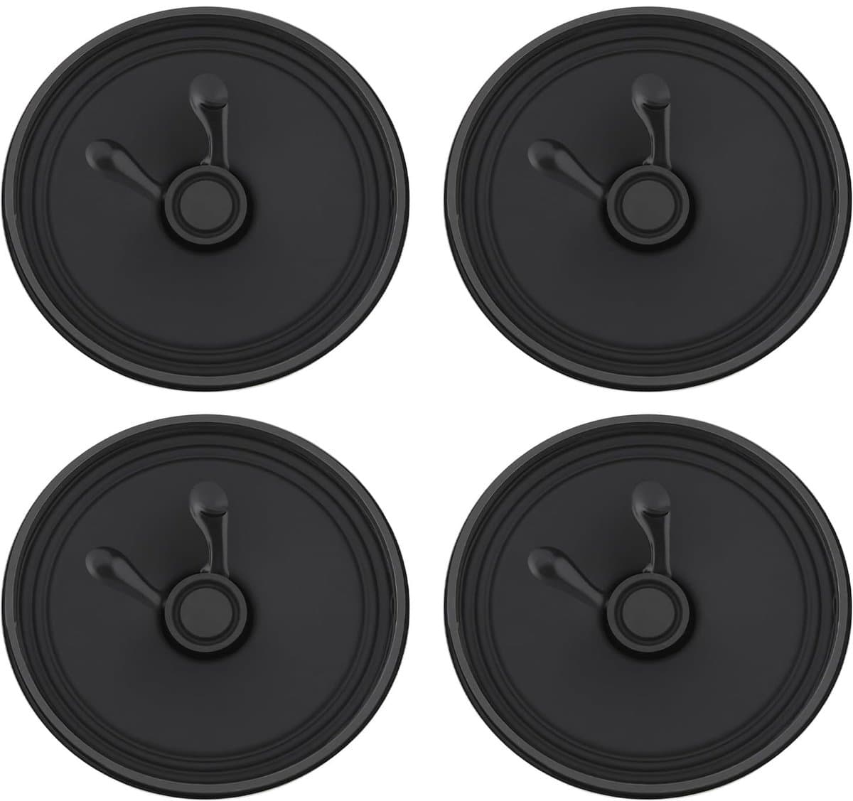 Dailygoods - 4 Stuks 77mm Mini Speaker 1W/8 Ohm voor Computer en Speelgoed
