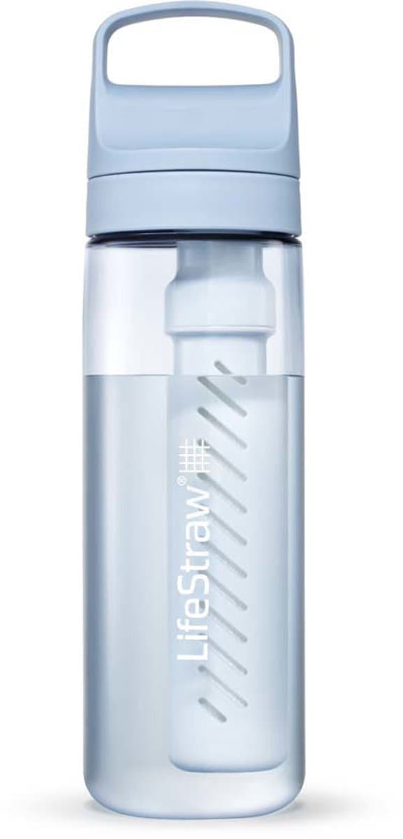 LifeStraw Go 2.0 Water Filter Bottle - 650 ml - Icelandic Blue