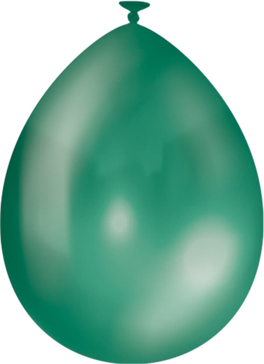 Metallic groene ballonnen - 10 stuks - Premium latex ballonnen - Feestversiering - Feestballonnen voor ieder feest